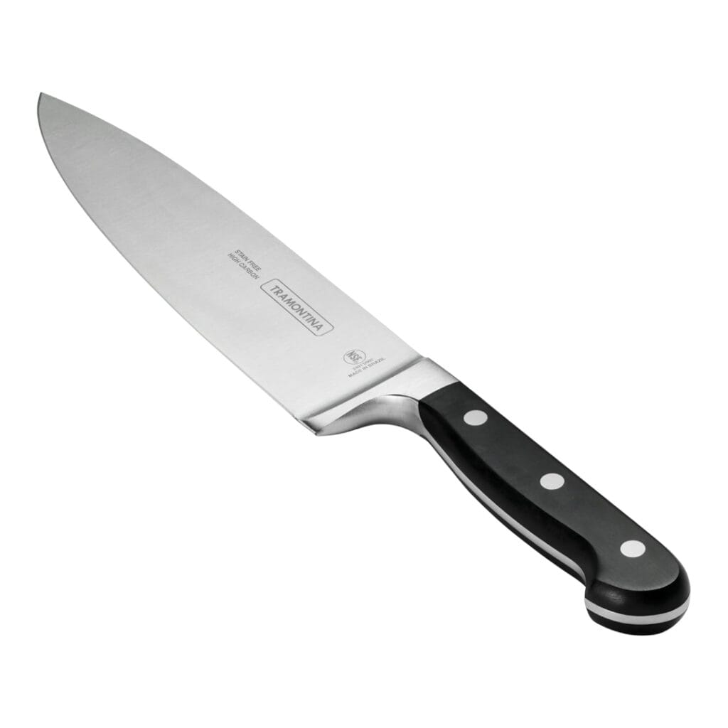 Tramontina Century 10" Chef's Knife with Stainless-Steel Blade and Fiberglass-Reinforced Polycarbonate Handle