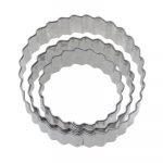 Ring Wavy Edge Shaped 3 Terrace Cookie Cutter
