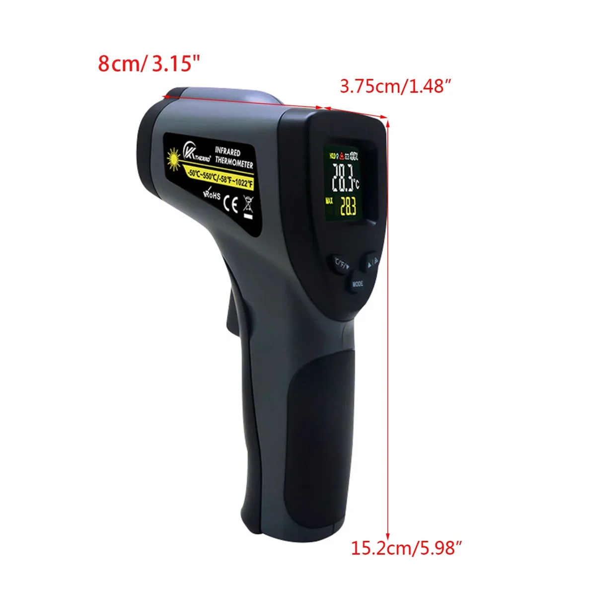 Laser Infrared Thermometer - Image 2