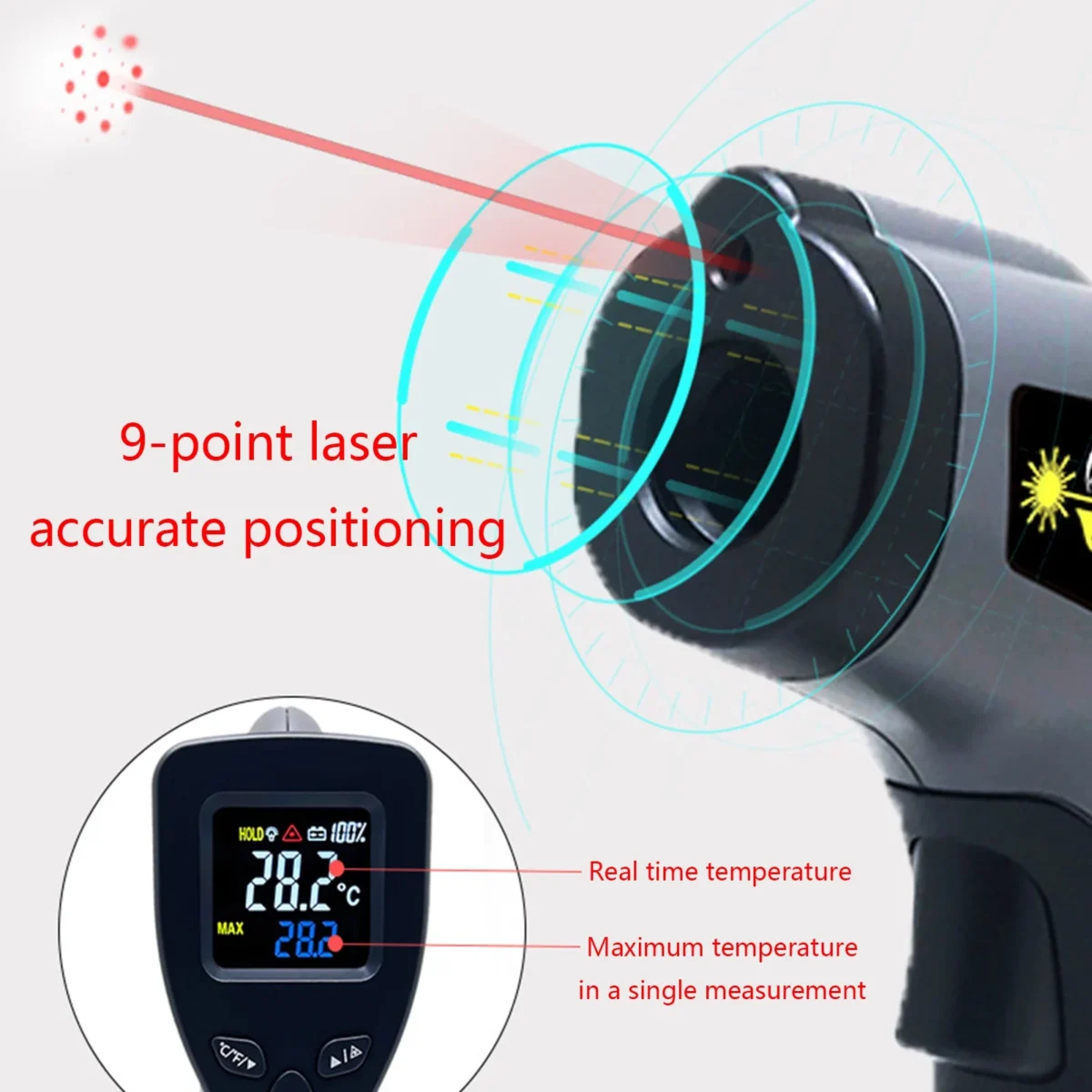 Laser Infrared Thermometer - Image 5