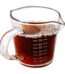 Espresso Measuring Glass Double Spouts