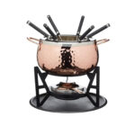 Copper Effect Fondue Set