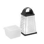 4-Sided Box Grater with Container