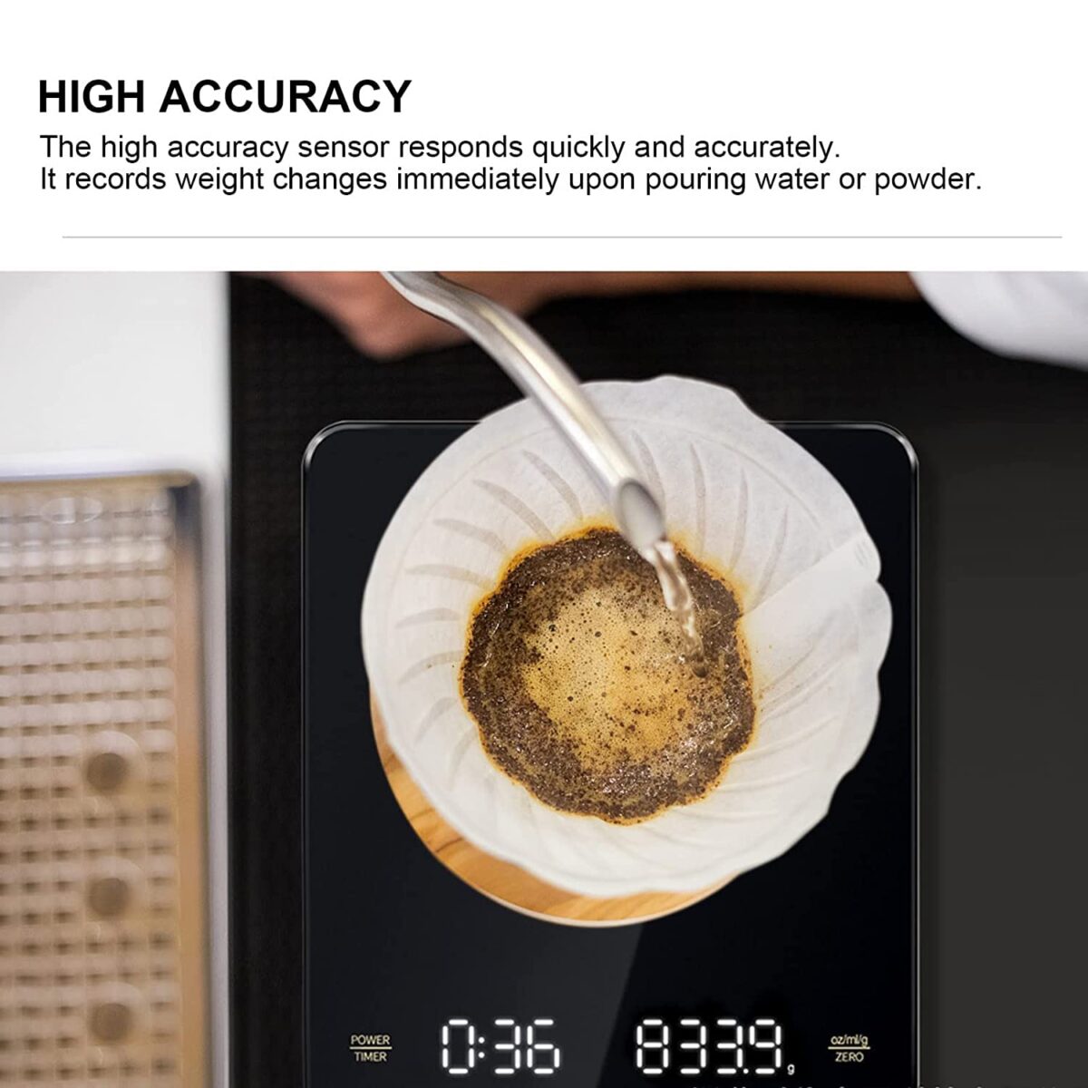 Rechargeable Coffee Scale with Timer - Image 5