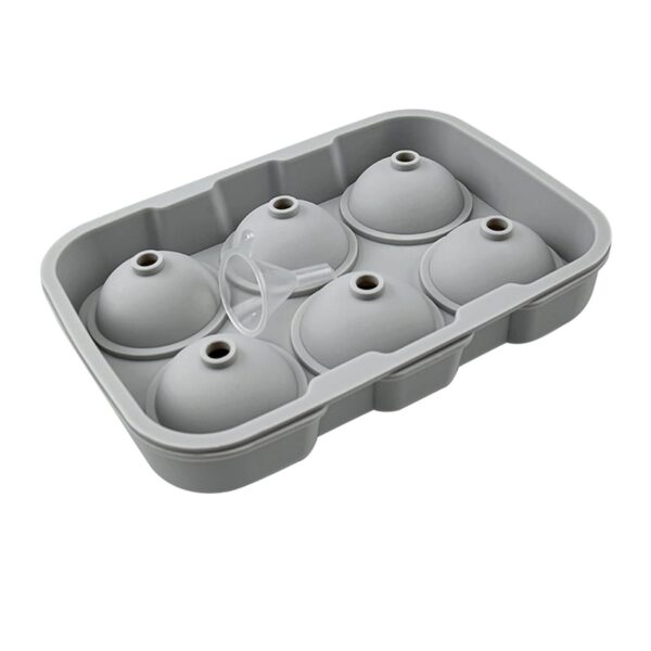 Silicone Ice Ball Mould 6 Cavity