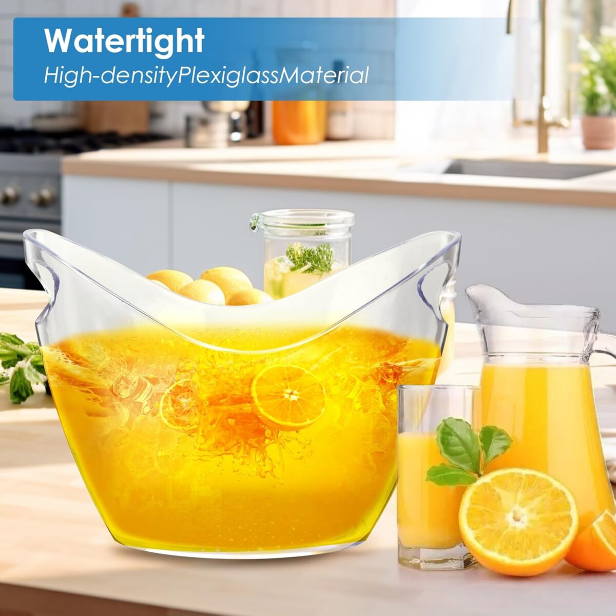 Acrylic Ice Bucket 4L - Image 3