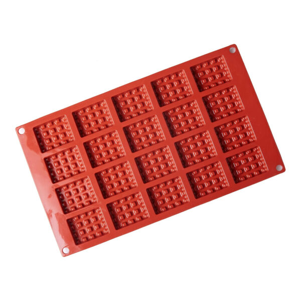 Mini Waffle Silicone Mould