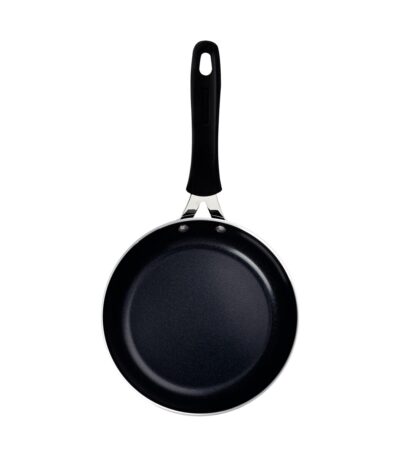 Tramontina Tunis Aluminum Frying Pan with Ceramic Coating and Mediterranean Blue Silicone Exterior