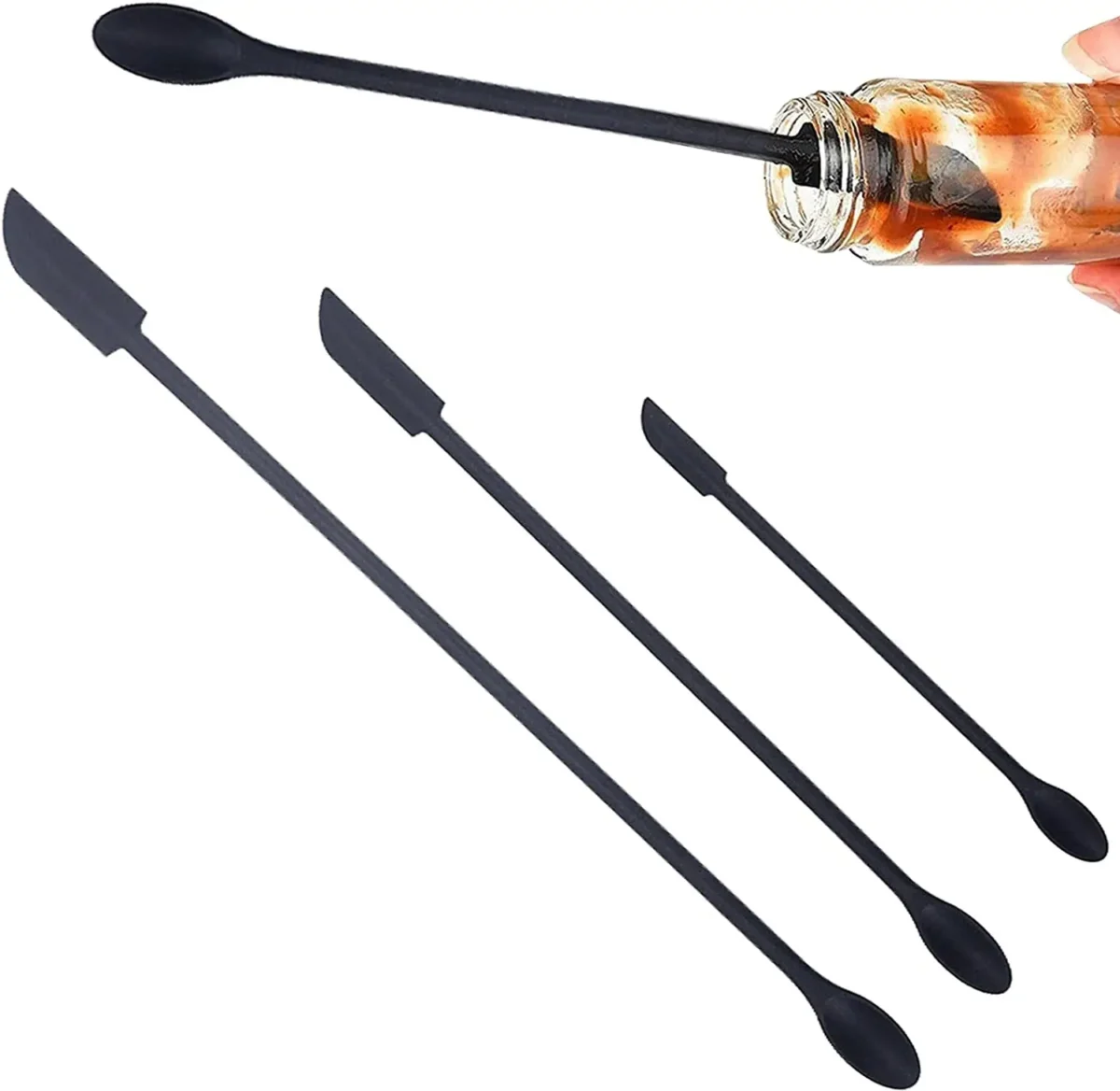 3-Piece Mini Silicone Spatula Set - Image 3