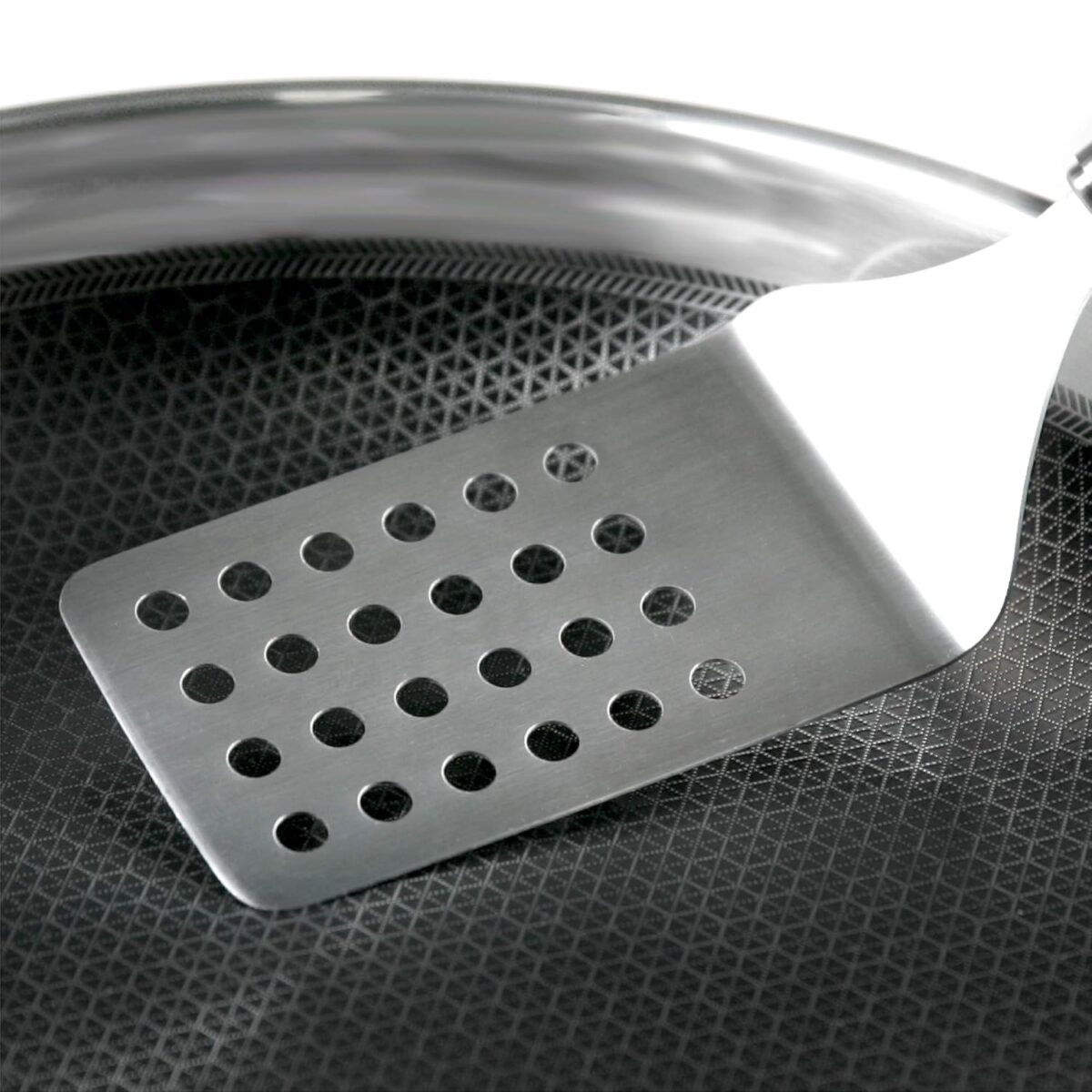 Wok Honeycomb Grain Design Non-Stick 30cm - Image 4