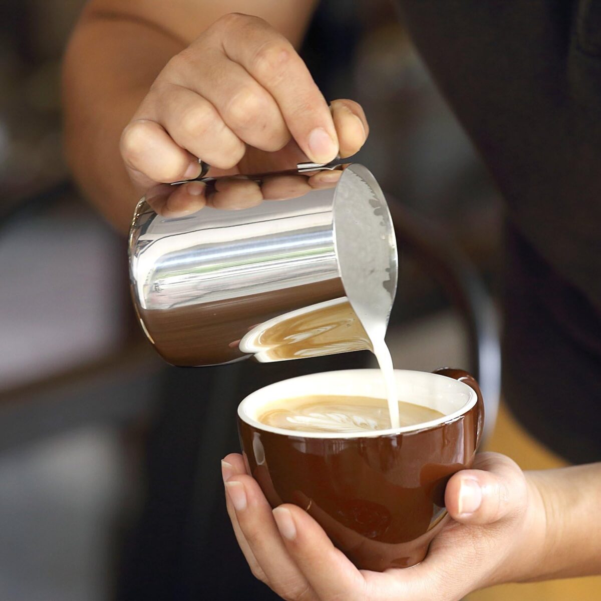 Milk Frothing Jug Stainless Steel - Image 5