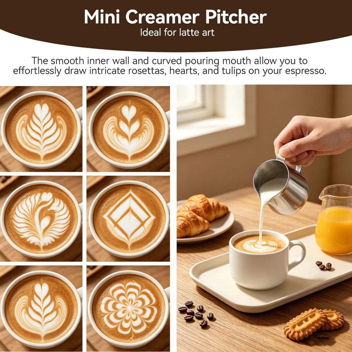 Milk Creamer Jug 90ml - Image 6