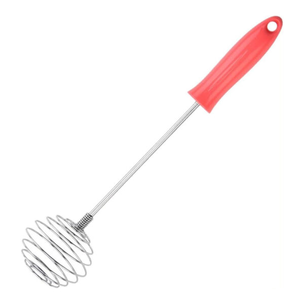 Egg Beater Whisk with Red Handle