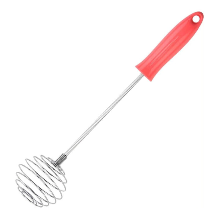 Egg Beater Whisk with Red Handle