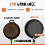 Cast iron Fry pan 26cm - Image 4