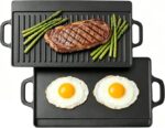 Cast Iron Grill Plate Double Sided - Image 4