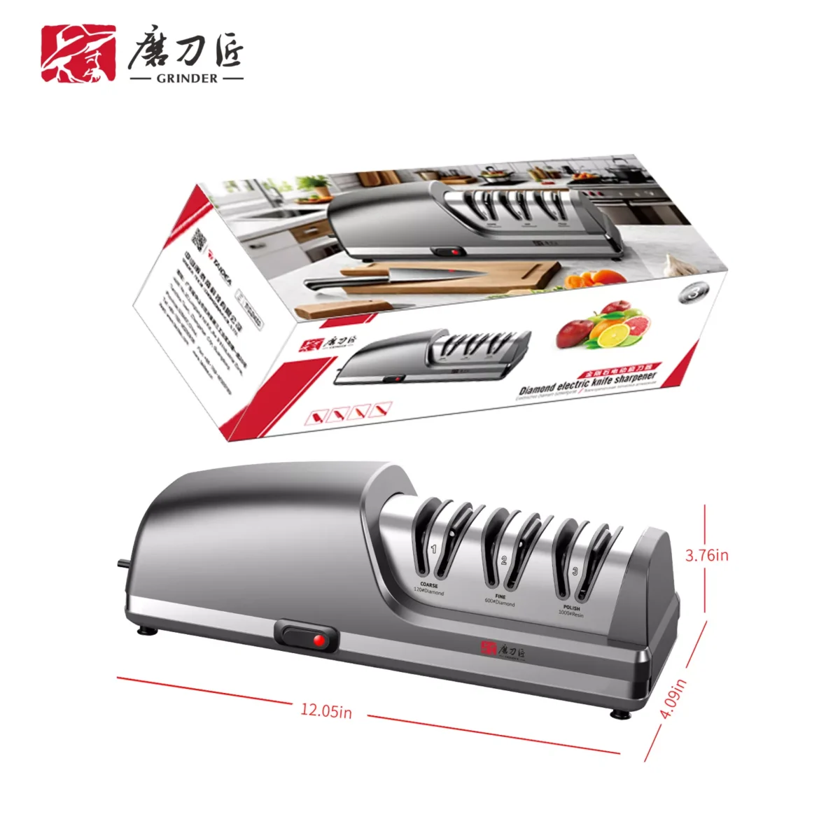 Electric Knife Sharpener 3-Stage - Image 3